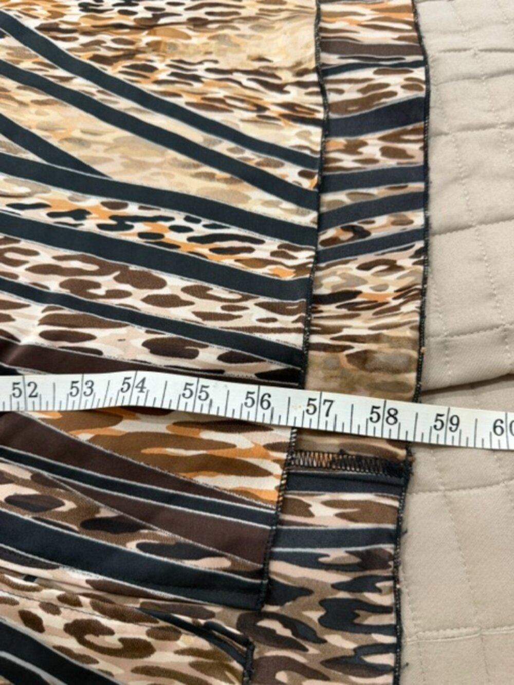 New York & Company Leopard Print Faux Wrap w/ POCKETS XXL | EUC - Picture 14 of 15